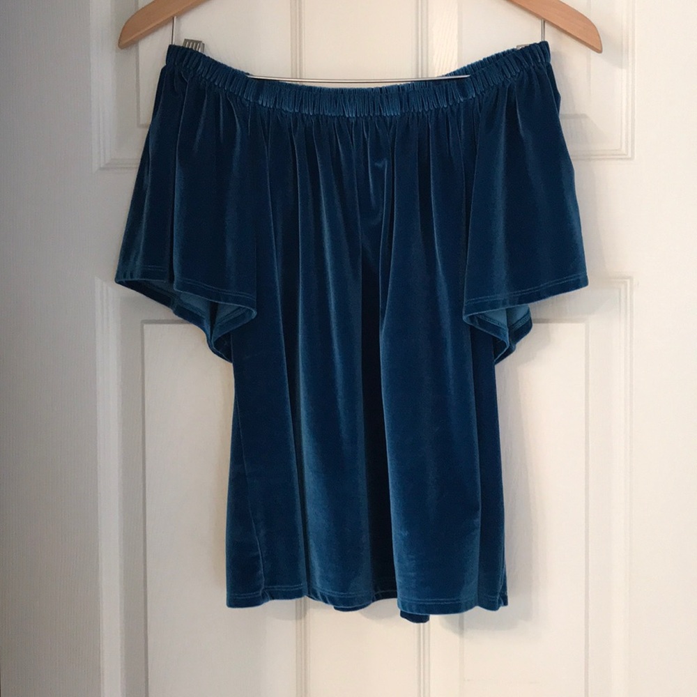 Nordstrom velvet top